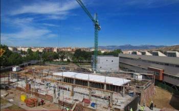 Las obras del centro tecnológico de la Universidad de La Rioja concluirán en julio de 2012.