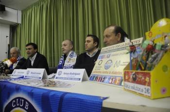 José Manuel Fernández, Jorge Bermello, Carlos Campo, Manuel Reguera y Arturo Rodríguez (Foto: MARTIÑO PINAL)