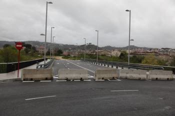 Puente de Manuel Murguía, que se conectará con el nuevo vial. (Foto: ARCHIVO)