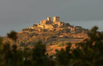 El Castillo de Monterrei. Durante el verano recibió una media de 2.000 visitas cada mes (Foto: MARCOS ATRIO)