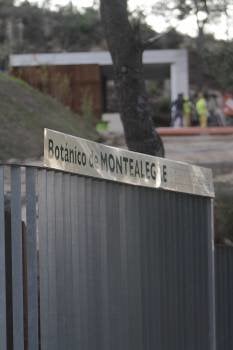 El parque de Montealegre continúa, de momento, cerrado. (Foto: MIGUEL ÁNGEL)