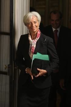 La directora del FMI, Christine Lagarde (Foto: EFE)