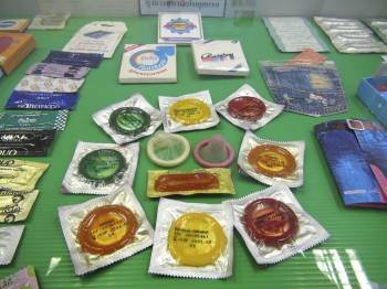 Preservativos expuestos (Foto: EFE)