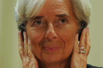 La directora gerente del Fondo Monetario Internacional, Christine Lagarde (Foto: EFE)