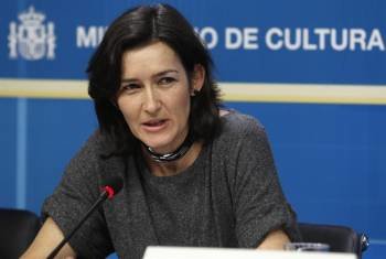 La ministra de Cultura, Ángeles González-Sinde. Foto: EFE/Fernando Alvarado