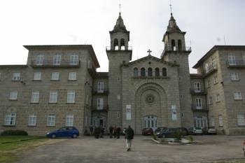 Seminario Mayor de Ourense, donde estará la residencia. (Foto: JOSÉ PAZ)