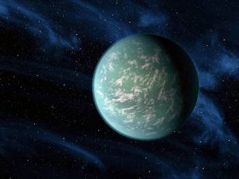 El 'Kepler 22', a 600 años luz, es el primer planeta situado en la llamada 'zona habitable'. (Foto: NASA)