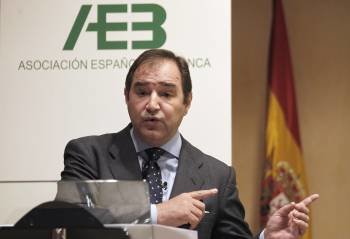 Pedro Pablo Villasante, durante la rueda de prensa en Madrid. (Foto: HOHEM GOUVEIA)