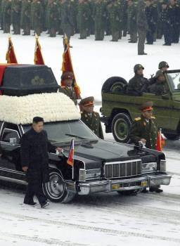 El hijo de Jong-il encabezó el cortejo. (Foto: KCNA)