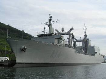 El buque 'Patiño' opera en aguas del Índico, dentro de la operación 'Atalanta'. (Foto: XESÚS FARIÑAS)