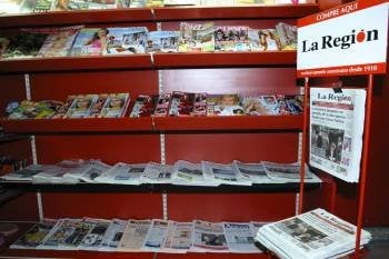 Ejemplares de prensa diaria y revistas (Foto: JOSÉ PAZ)