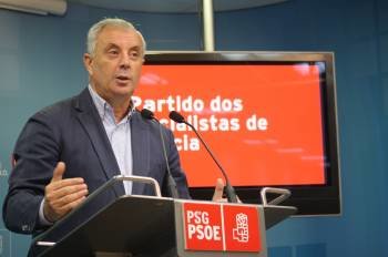 Manuel Vázquez, secretario general de los socialistas gallegos. (Foto: ARCHIVO)