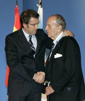 Imagen de archivo de Don Manuel Fraga y Alberto Núñez Feijóo