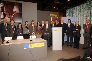 Los representantes de Ourense y Galicia que presentaron Termatalia en Fitur