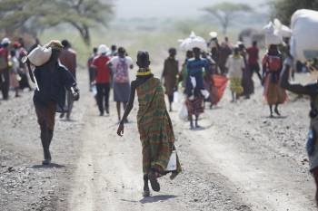 Las comunidades de Turkana experimentan el período más largo de sequía en su historia. (Foto: INTERMON OXFAM)