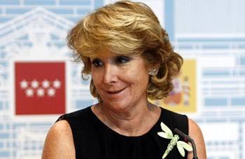 La presidenta de la Comunidad y del PP de Madrid, Esperanza Aguirre (Foto: Archivo EFE)
