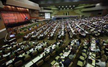 Vista general de la Conferencia del Partido Comunista de Cuba