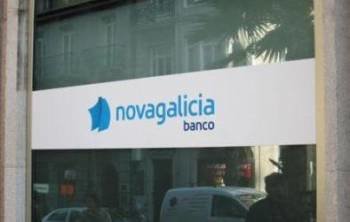 En la foto, una sucursal de Novagalicia Banco