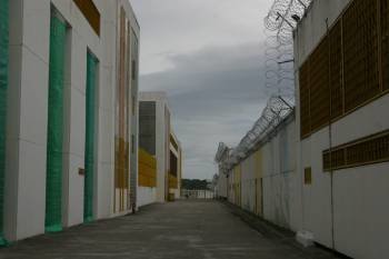 Recinto del centro penitenciario de Pereiro de Aguiar.  (Foto: JOSÉ PAZ)