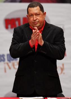 Hugo Chávez. (Foto: DAVID FERNÁNDEZ)