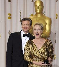 Meryl Streep, ganadora del Óscar a la mejor actriz. (Foto: EFE.)