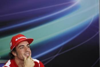 El piloto español de Fórmula Uno Fernando Alonso, de la escudería Ferrari (Foto: EFE)