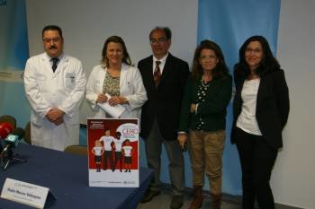 Pedro Marcos Velázquez, Eloína Núñez, Abel Rodríguez, Pilar Iglesias y Aurora Castro. (Foto: JOSÉ PAZ)