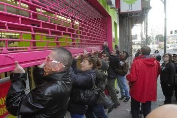 Incidente en un supermercado de la ciudad (Foto: Miguel Ángel)