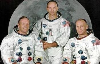 La tripulación del Apolo XI (Foto: EFE)