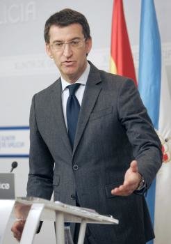 El presidente de la Xunta de Galicia, Alberto Núñez Feijóo (Foto: EFE)