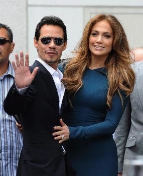 Jennifer Lopez y Marc Anthony. Foto: EFE/ARCHIVO