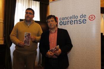 José Oliver y Fernando Varela ayer durante la presentación. (Foto: XESÚS FARIÑAS)