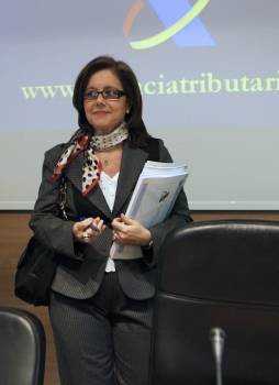 La directora general de la Agencia Tributaria, Beatriz Viana Miguel. (Foto: MONDELO)
