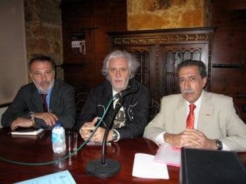 Roberto Varela, Antonio García Teijeiro e Vicente Araguas.
