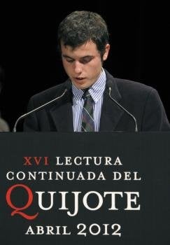 Cristóbal Ugarte, nieto del poeta chileno Nicanor Parra, Premio Cervantes 2011.