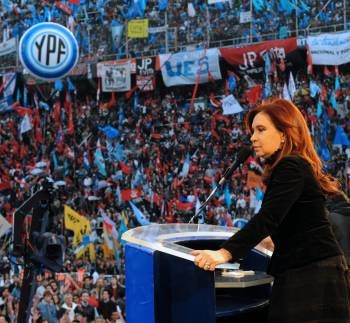 La presidenta de Argentina Cristina Fernández de Kirchner. (Foto: LEO LA VALLE)