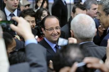  El presidente electo francés, François Hollande (Foto: EFE)