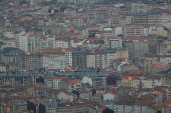 Vista de la ciudad, cuyo Plan Xeral de 2003 fue anulado. (Foto: JOSÉ PAZ)
