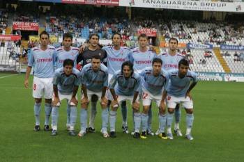 El primer once de la temporada 2007/08. (Foto: JV LANDÍN)
