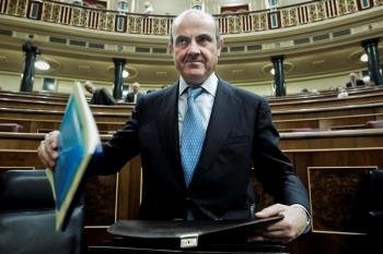 El ministro de Economía, Luis de Guindos. Foto: EFE/Emilio Naranjo