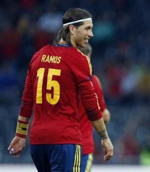 El defensa internacional del Real Madrid Sergio Ramos. Foto: EFE/Juan Carlos Cárdenas