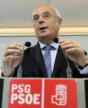 El secretario general del PSdeG-PSOE, Pachi Vázquez. (Foto: LAVANDEIRA JR.)