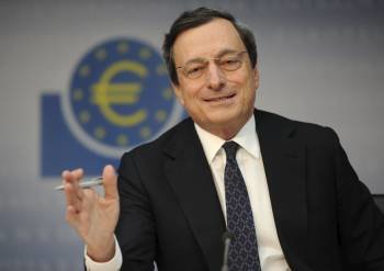 El presidente del Banco Central Europeo, Mario Draghi. (Foto: ARNE DEDERT)