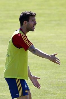 El centrocampista de la selección española de fútbol Cesc Fábregas. Foto: EFE/Javier Lizón