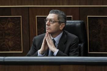 El ministro de Justicia, Alberto Ruiz Gallardón. (Foto: EMILIO NARANJO)