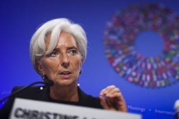 La presidenta del FMI, Christine Lagarde. Foto:EFE/ARCHIVO