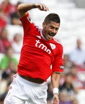 El centrocampista español del Benfica ,Javi García  (Foto: Archivo EFE)