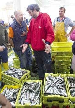 El precio de las sardinas se ha vuelto a disparar, como cada víspera de la Noche de San Juan,.