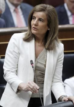 Fátima Báñez, ministra de Empleo.