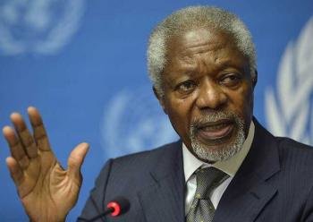 El enviado especial de la ONU, Kofi Annan. (Foto: Archivo EFE)